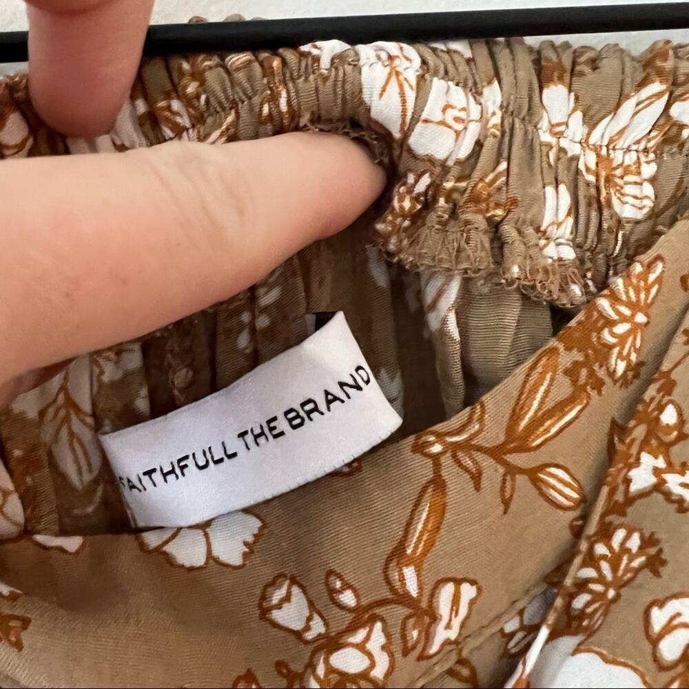 Faithfull The Brand Tiki Tiki Floral Wide Leg Pants View 5